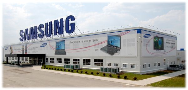 Завод компании Samsung на территории Индустриального парка "Ворсино" в Боровском районе